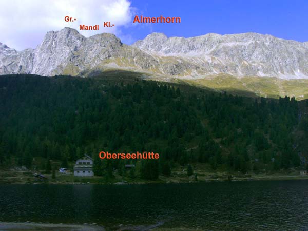 das Almerhorn von S (Obersee)
