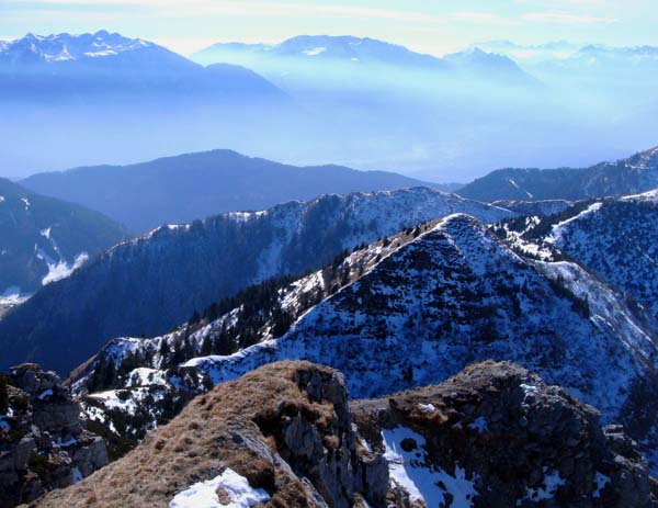 Rückblick über den SW-Grat