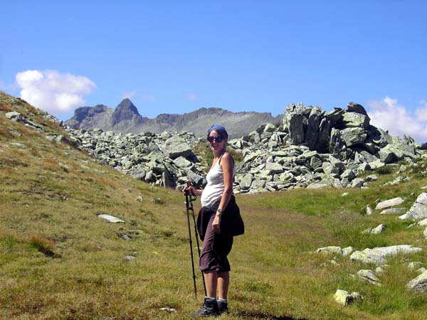 ein weiteres Highlight in ausgefallener Umgehung: das Vorzimmer des Krautgartens, saftige Wildwestlandschaft mit Blick zum Predigtstuhl