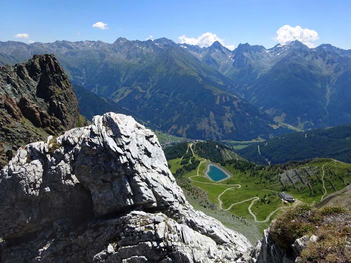 ... und auf die Blauspitze samt Zustieg ... und auf die Blauspitze samt Zustieg