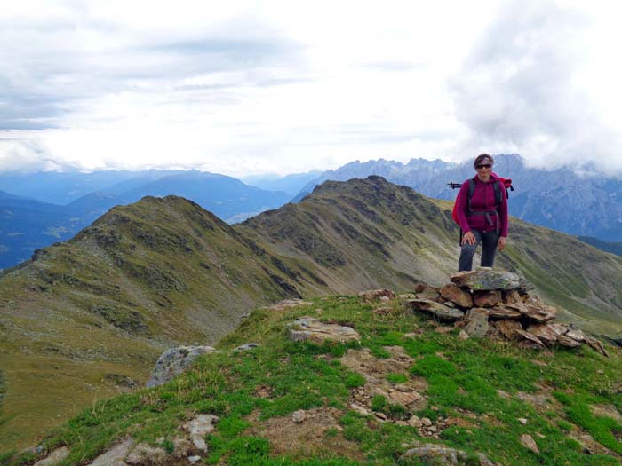 Rückblick von der Hinteren Lavantspitze