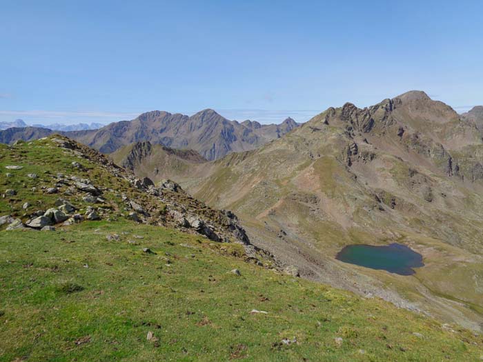 am kleinen Gipfelplateau der Unteren Mundsalspitze