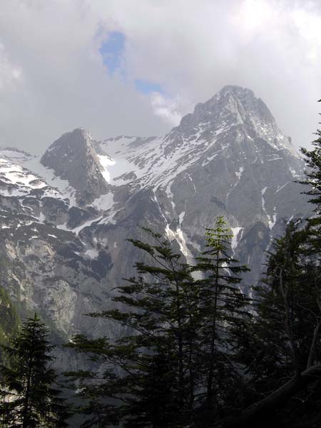 Brandlmauer gegen NW (Spitzmauer)