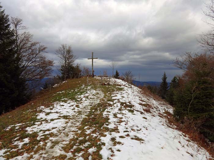 die letzten Meter zum Kreuz