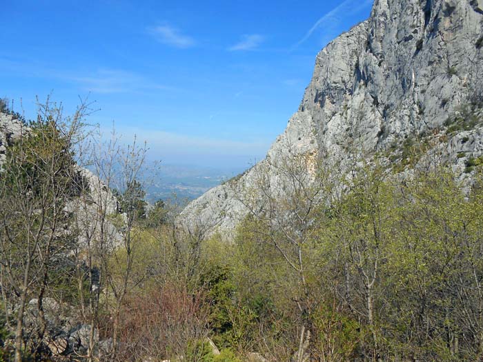 das Hochtal weitet sich