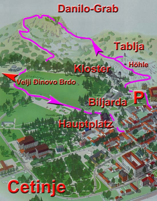 Plan Cetinje