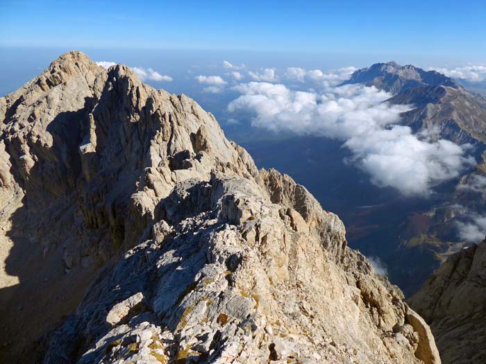 im Osten Vetta Centrale und Orientale