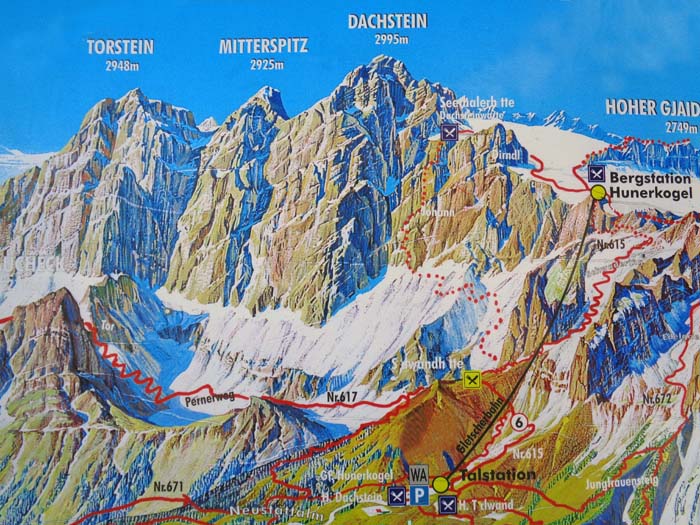 ... 1000 Hm hinauftragen zum Hunerkogel ...