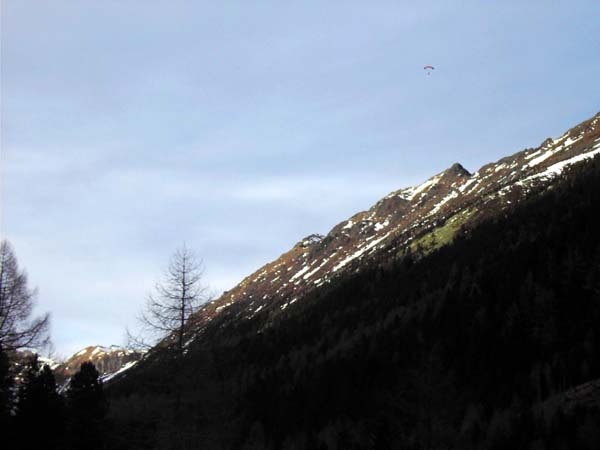 abendlicher Flug über dem Schödertal