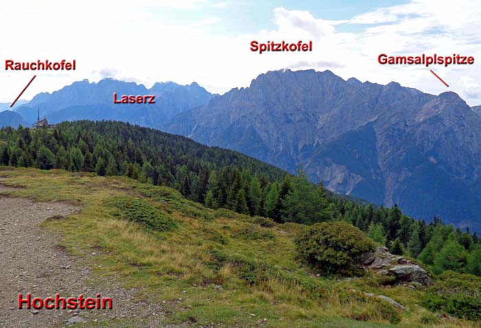 unser Gipfel im Verband der Lienzer Dolomiten von Norden