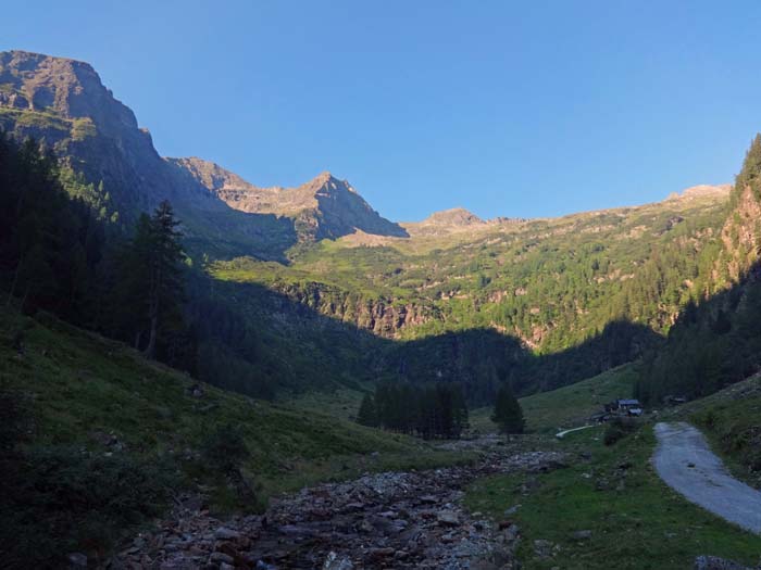 letzter Außenposten der Zivilisation - die Putzentalalm unterm Weitkar