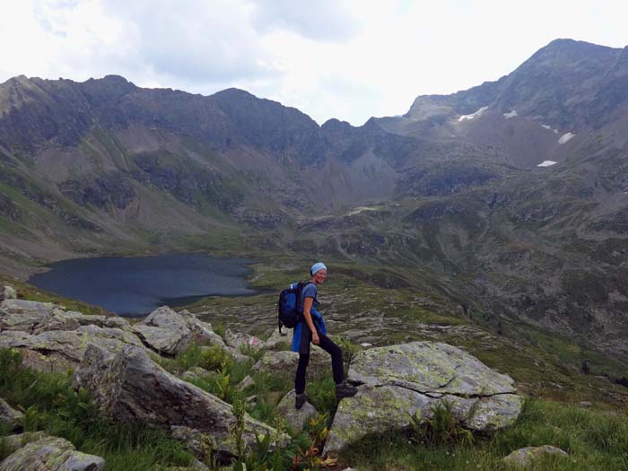 seit einiger Zeit gibt’s einen markierten Abstieg vom Schöneck zum Oberen Landschitzsee