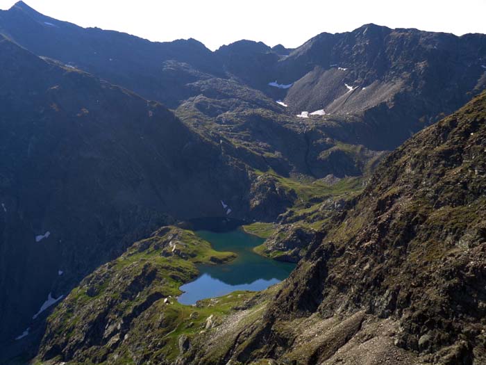 der stille Geigensee am Villgratner Hauptkamm von NW