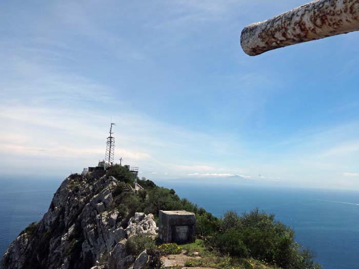 O’Hara’s Battery am höchsten Punkt des südlichen Gipfelkamms