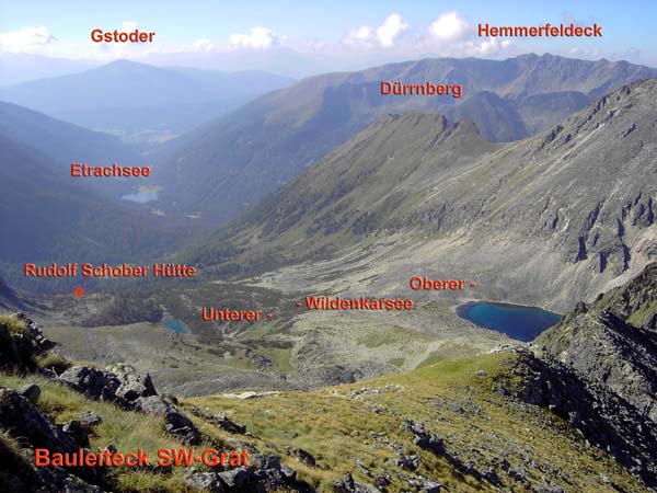 die gemütliche Aussichtspyramide des Gstoder v. N (Bauleiteck, Schladminger Tauern - Hauptkamm)