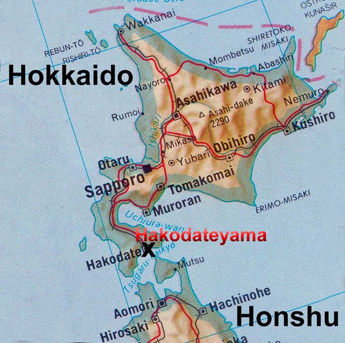 Übersicht Hokkaido