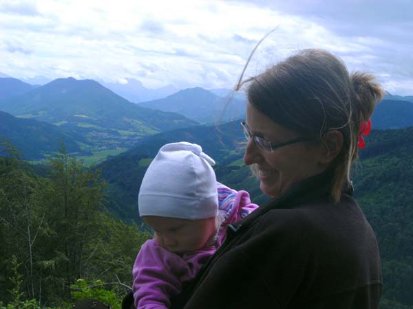 auf der Schulter des Spindeleben NW-Kammes; Blick nach SW ins Gesäuse