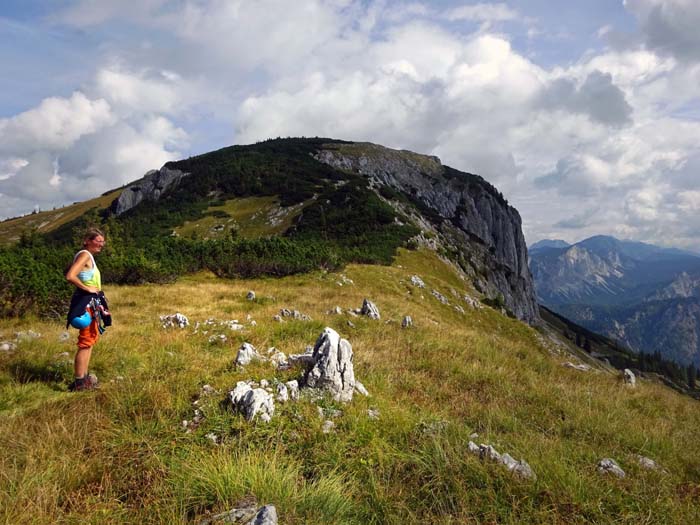 es folgt der beschauliche Teil der großen Runde: Aufstieg zum Hochblaser