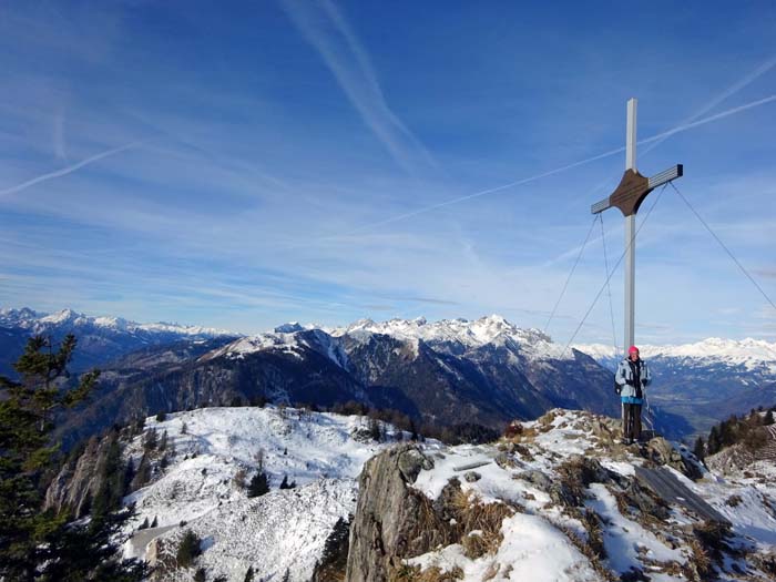 im Westen die Lienzer Dolomiten