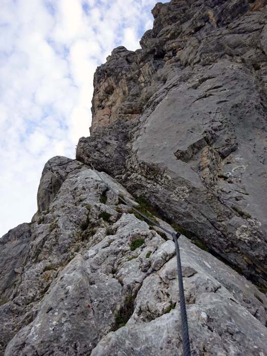 zu Beginn auf der „Ramsauer Rampe“ noch relativ bescheiden, ...