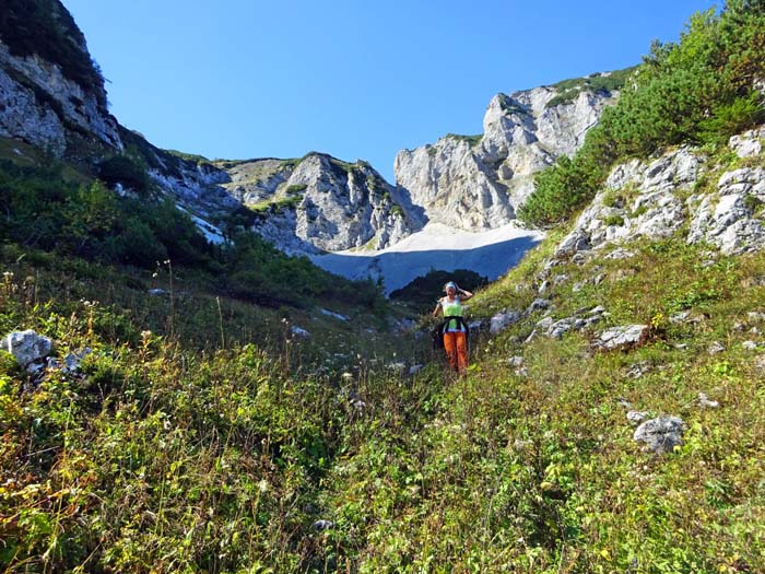 Rückblick in die Sandgrube