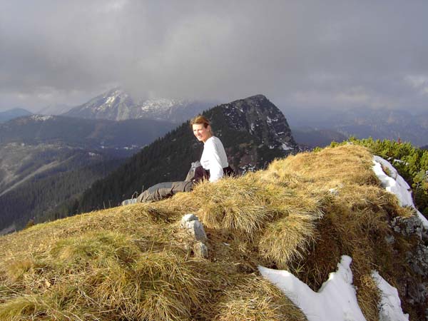 Blick von Niederen auf den Hohen Kalmberg