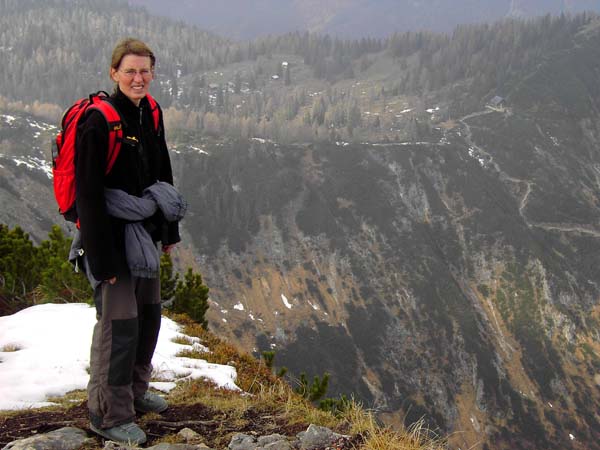 Abstieg vom Hohen Kalmberg gegen N (Goiserer Hütte)