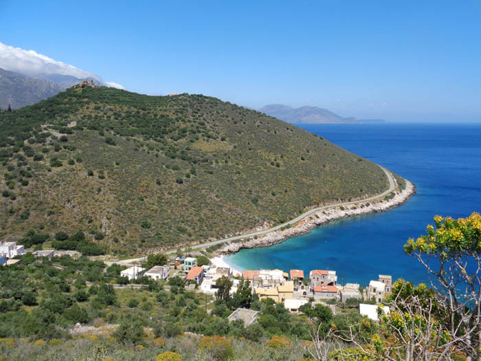 gut 20 km weiter südlich finden wir in Ághios Kiprianós ...