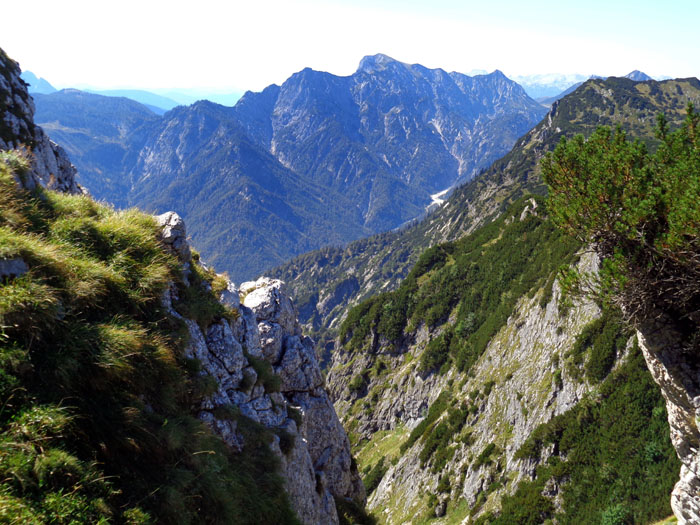 das Gamsfeld im Abstieg vom Rosskogel