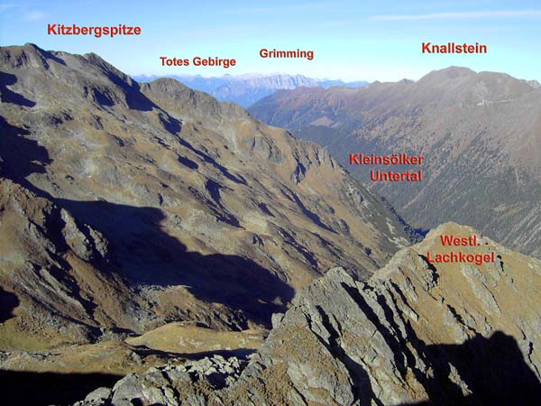 Blick vom Kircheleck gegen NO