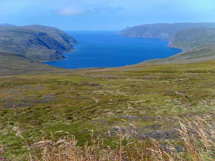 auf der anderen Seite der Tufjord; das Nordkap ist nicht mehr weit