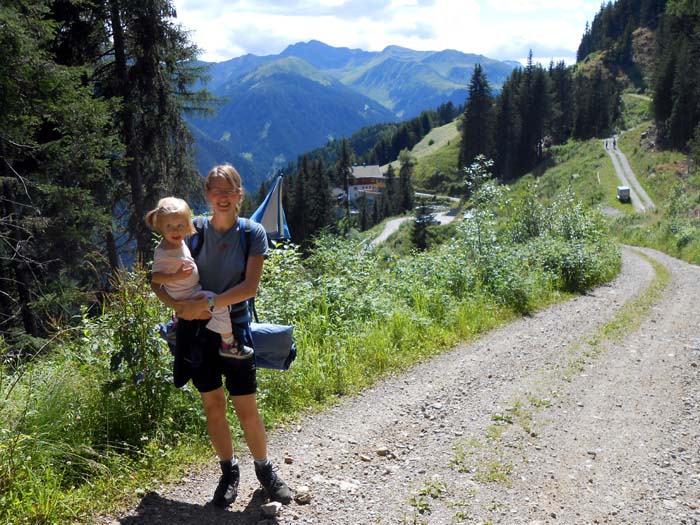 ... zum Ausgangspunkt unserer großen Lasörling-Tour