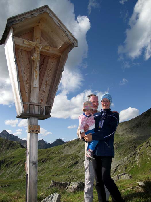 das Gipfelkreuz am Gritzer Hörndle