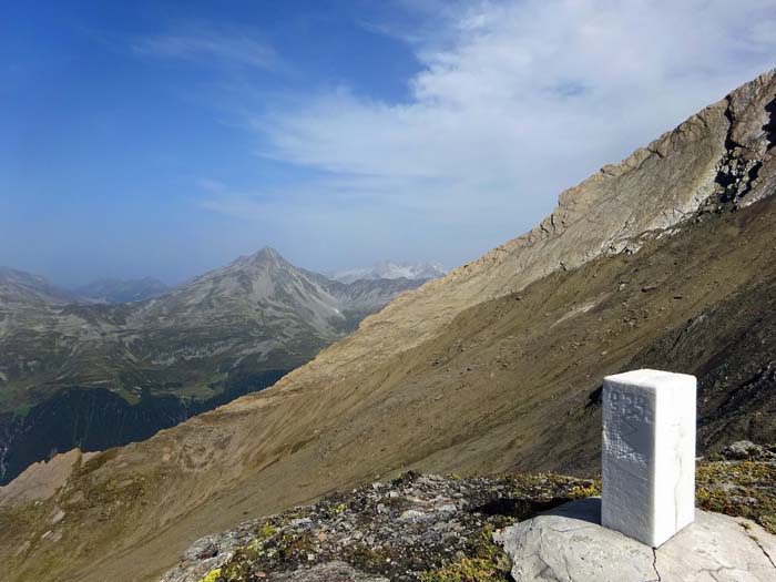 ... in die Scharte, 2927 m, ... ... in die Scharte, 2927 m, ...
