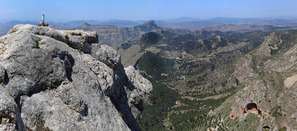 Gipfelpanorama gegen Westen