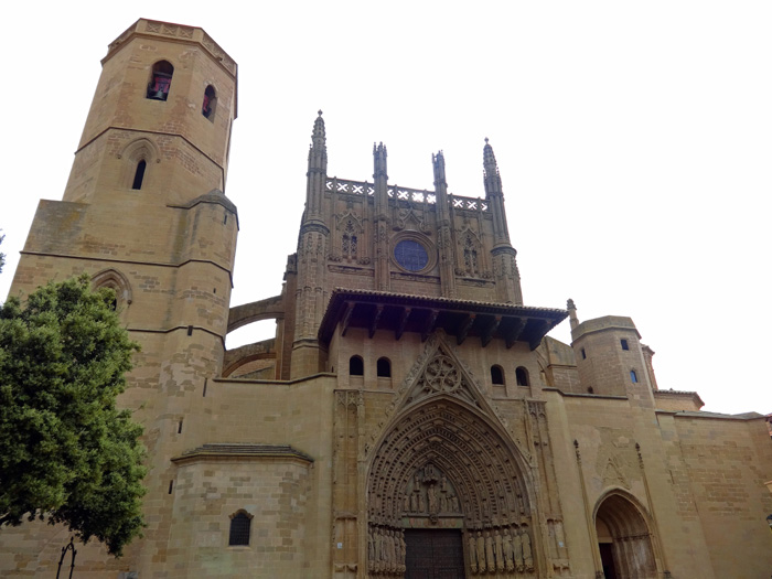 die gotische Kathedrale von Huesca