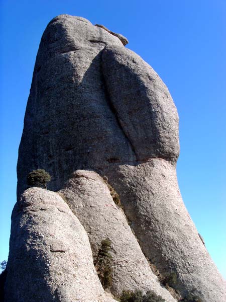 ... dem Cavall Bernat mit einem Dutzend Kletterrouten zwischen 5b und 8a+