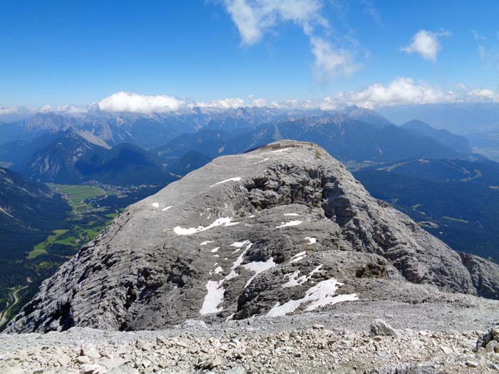 Rückblick gegen Osten