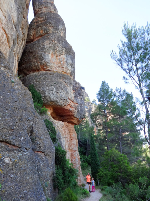 ... als auch der landschaftlichen Vielfalt dem Abkürzer durch die SW-Flanke vorzuziehen; auf der längeren horizontalen Querung zurück zum Klosterparkplatz