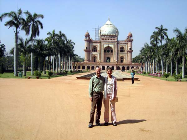 Safdarjangs Grabmal in New Delhi