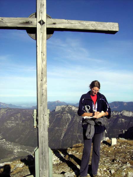 Seehorn gegen NNW (Waidringer Steinplatte)