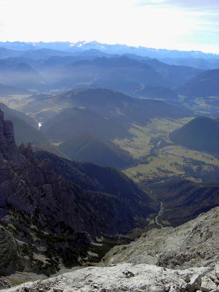 Mitterhorn gegen S, unsere Abstiegsrichtung