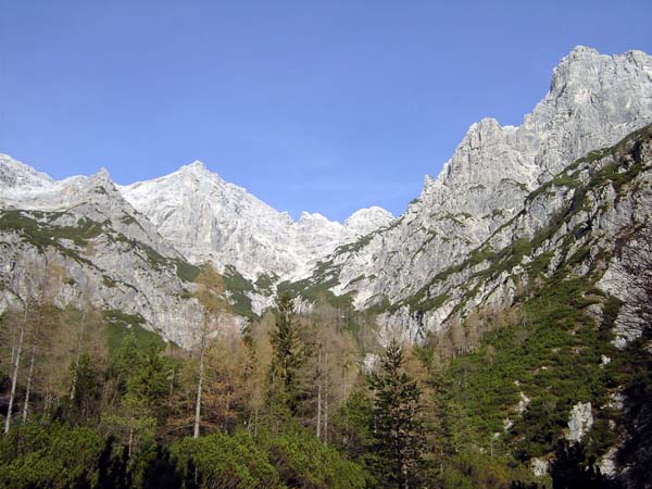 das Mitterhorn über dem Lastal