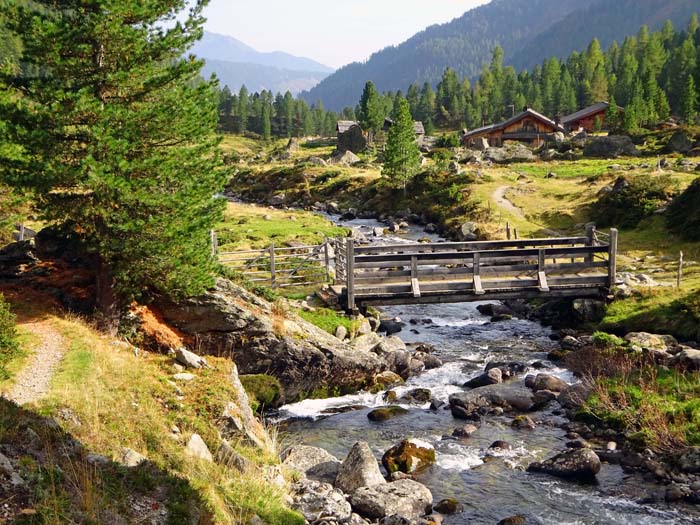 auf der Hoferalm gibt's sogar ein Almmuseum                               