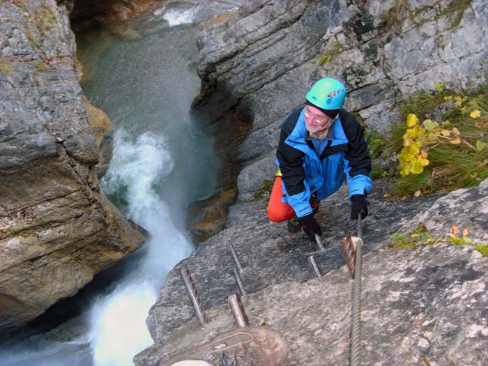 entspanntes Turnen an tosenden Wassern - nirgends schwieriger als C