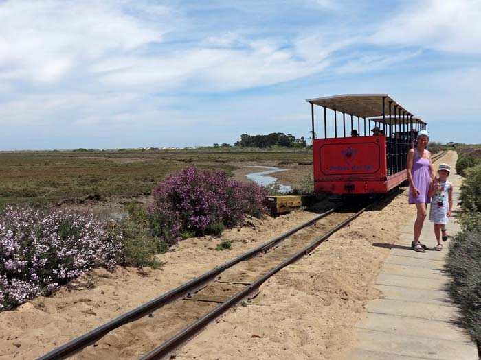 ganz im Osten, nahe der spanischen Grenze, findet man auf der Ilha de Tavira eine fast schon afrikanisch anmutende Atmosphäre