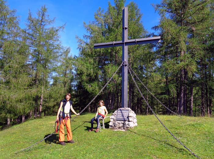 das Gipfelkreuz am Ranstein