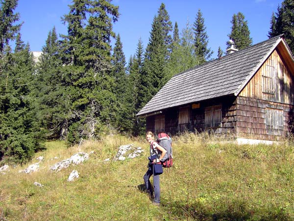 die Jagdhütte am romantischen Riegerinboden