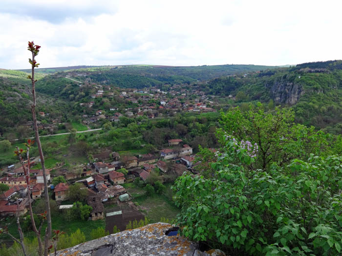 Tiefblick auf Cherven