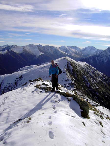 Schönwetter gegen SO (Badstubenspitz)